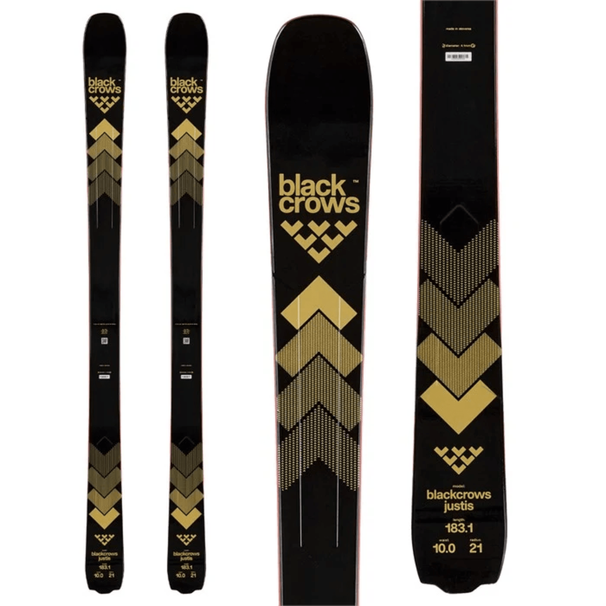 Black Crows Justis Ski 2025 - Skiis & Biikes