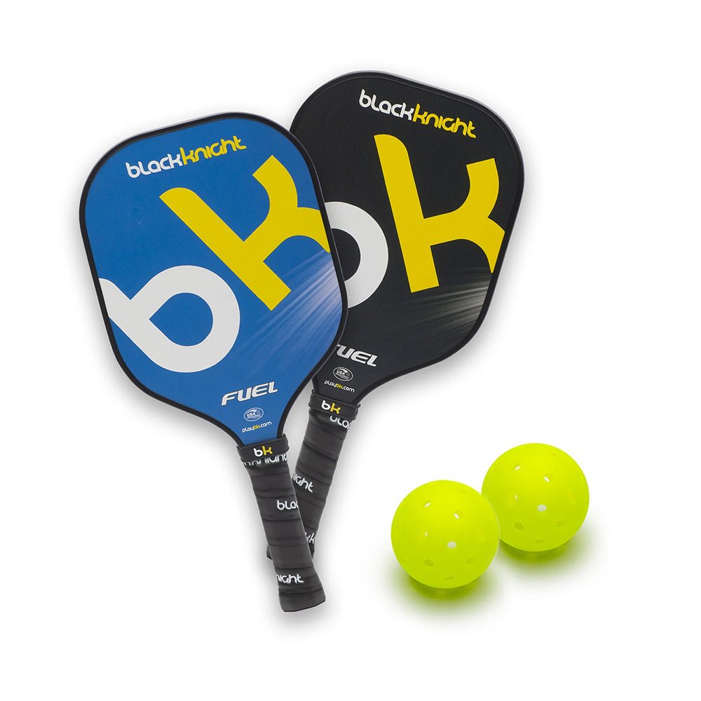 Black Knight Fuel Pickleball Paddle and Ball Set - Skiis & Biikes