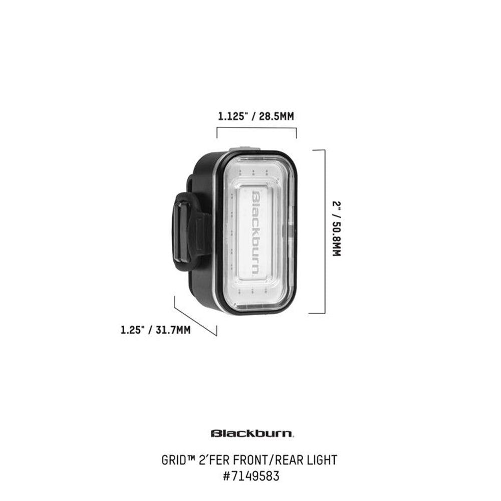 Blackburn GRID 2'FER (FR & RR) Light - Skiis & Biikes