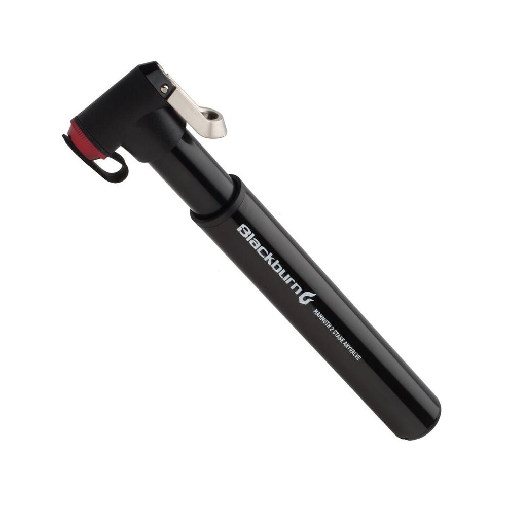 Blackburn Mammoth 2 Stage Any valve Pump Black - Skiis & Biikes