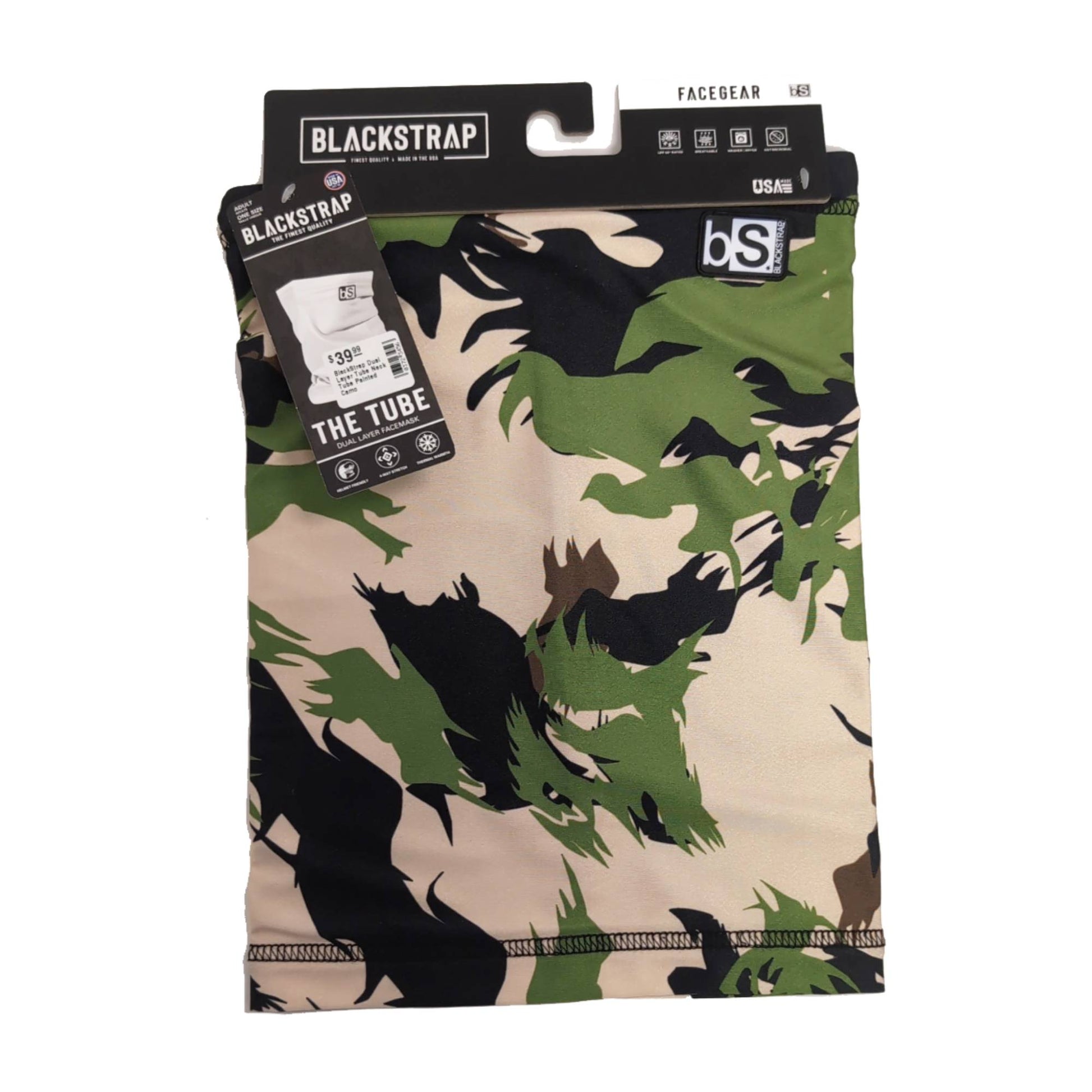 BlackStrap Dual Layer Tube Neck Tube - Skiis & Biikes