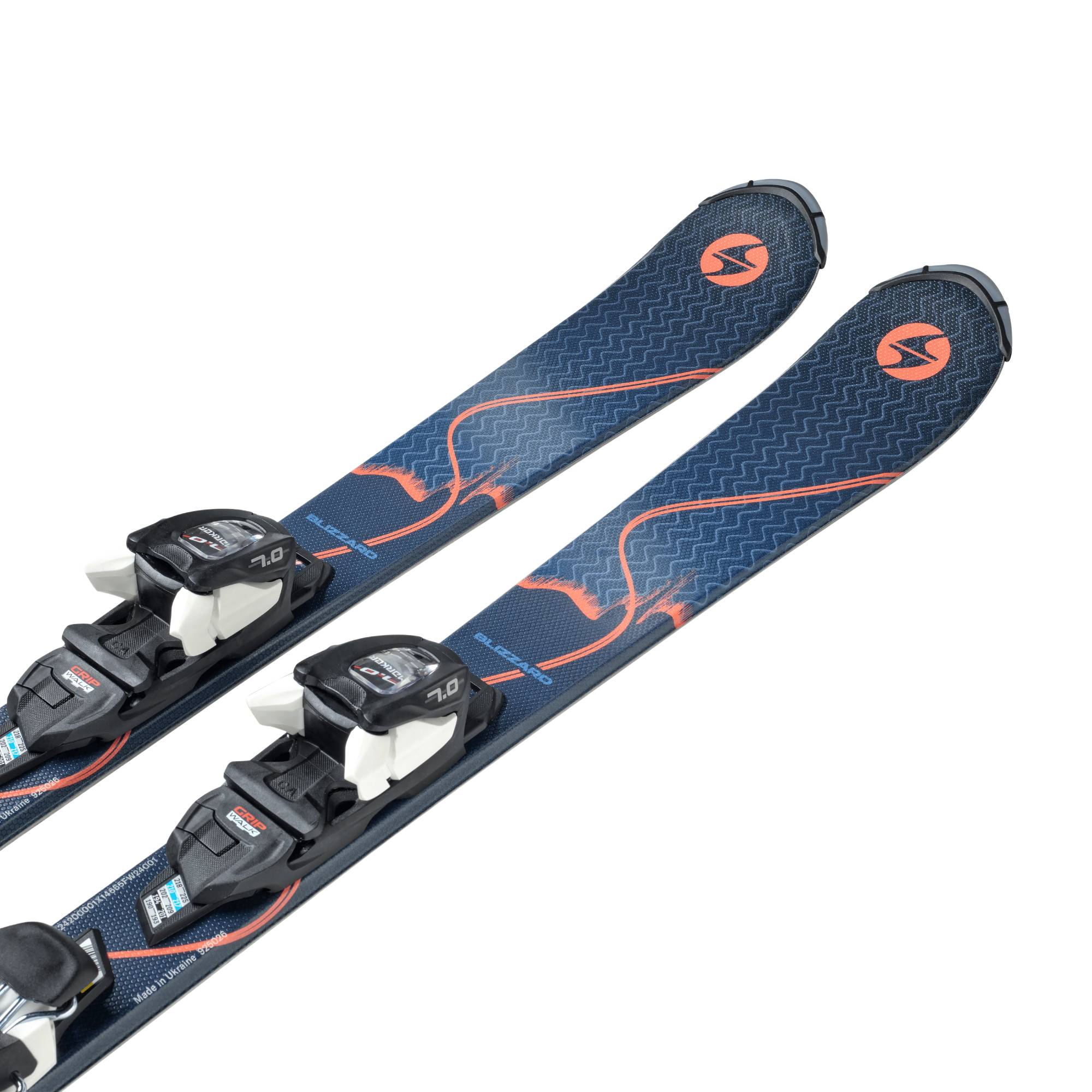 BLIZZARD スキー 100 Blizzard Anomaly Junior Ski 100 -130 Ski + FDT 4.5 Binding