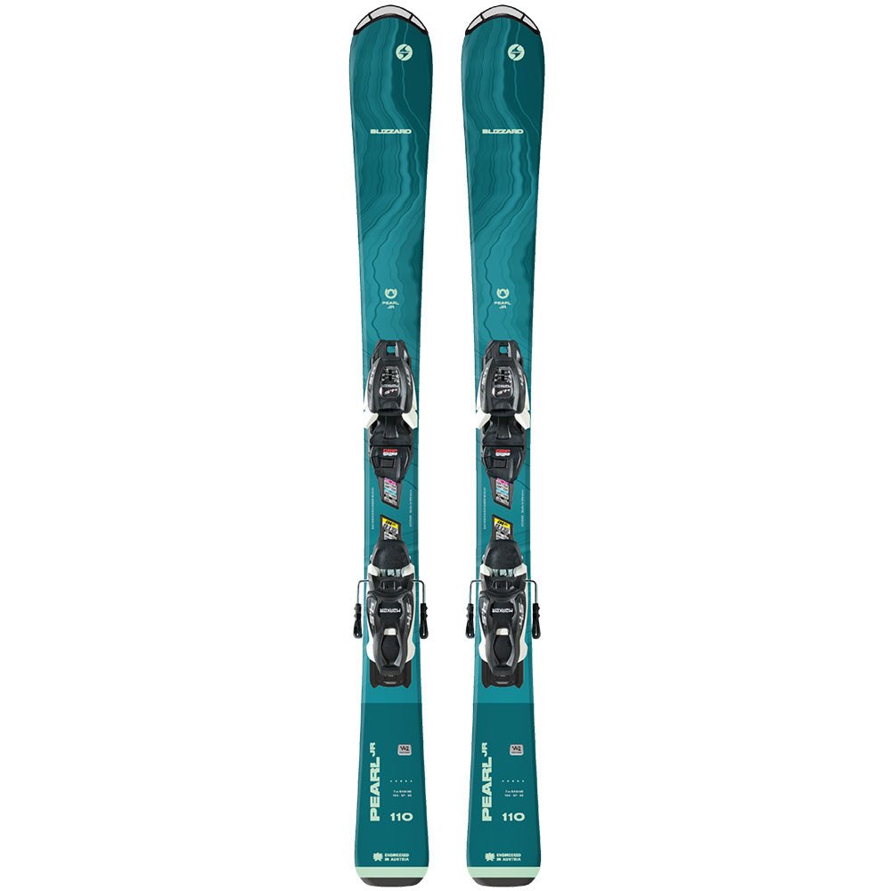 Blizzard Pearl Junior 110 - 140 Ski + FDT JR 7 Binding 2023 - Skiis & Biikes