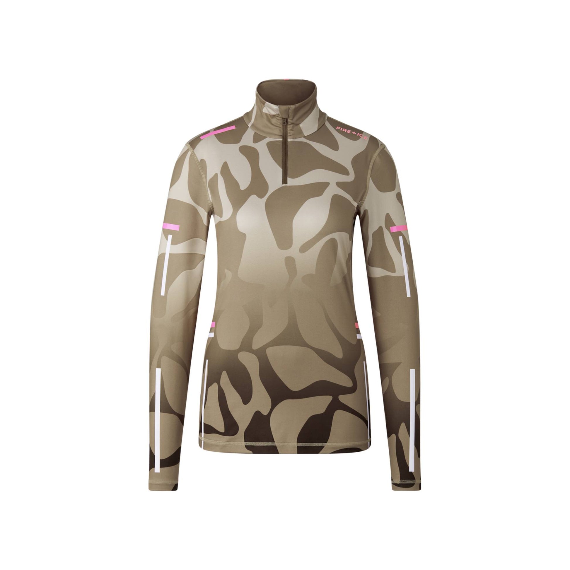 Bogner Fire & Ice Ilvy3 Womens Zip Turtleneck 2026 - Skiis & Biikes