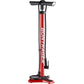 Bontrager Dual Charger Floor Pump Red - Skiis & Biikes