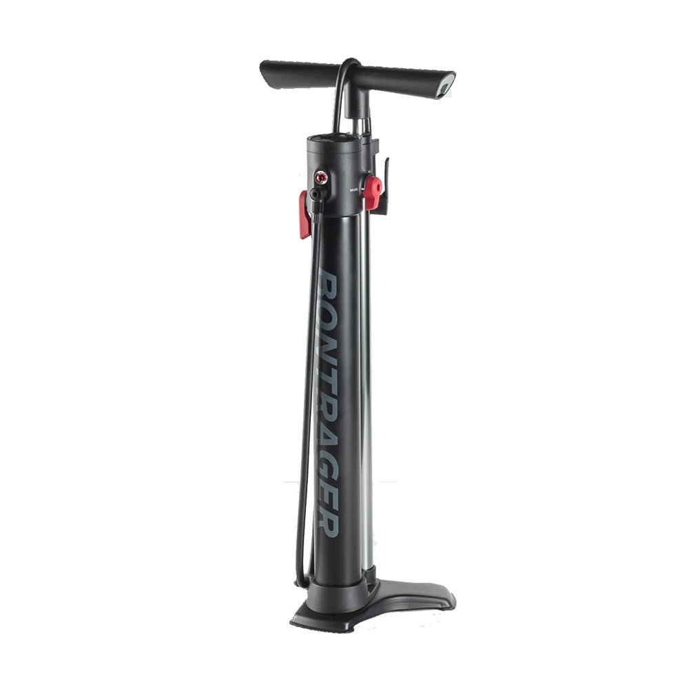 Bontrager TLR Flash Charger Floor Pump Black - Skiis & Biikes