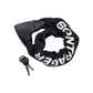 Bontrager Ultimate Keyed Chain Lock, Black 9mm x 85cm (33.5") - Skiis & Biikes