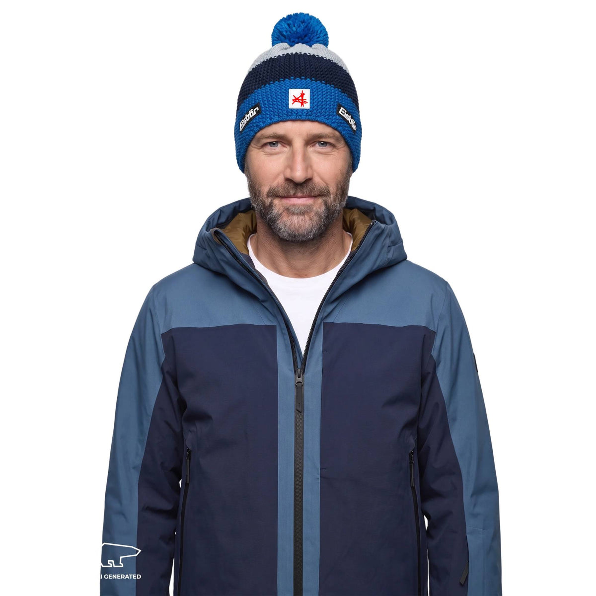 Eisbar Star Adult Pom Hat