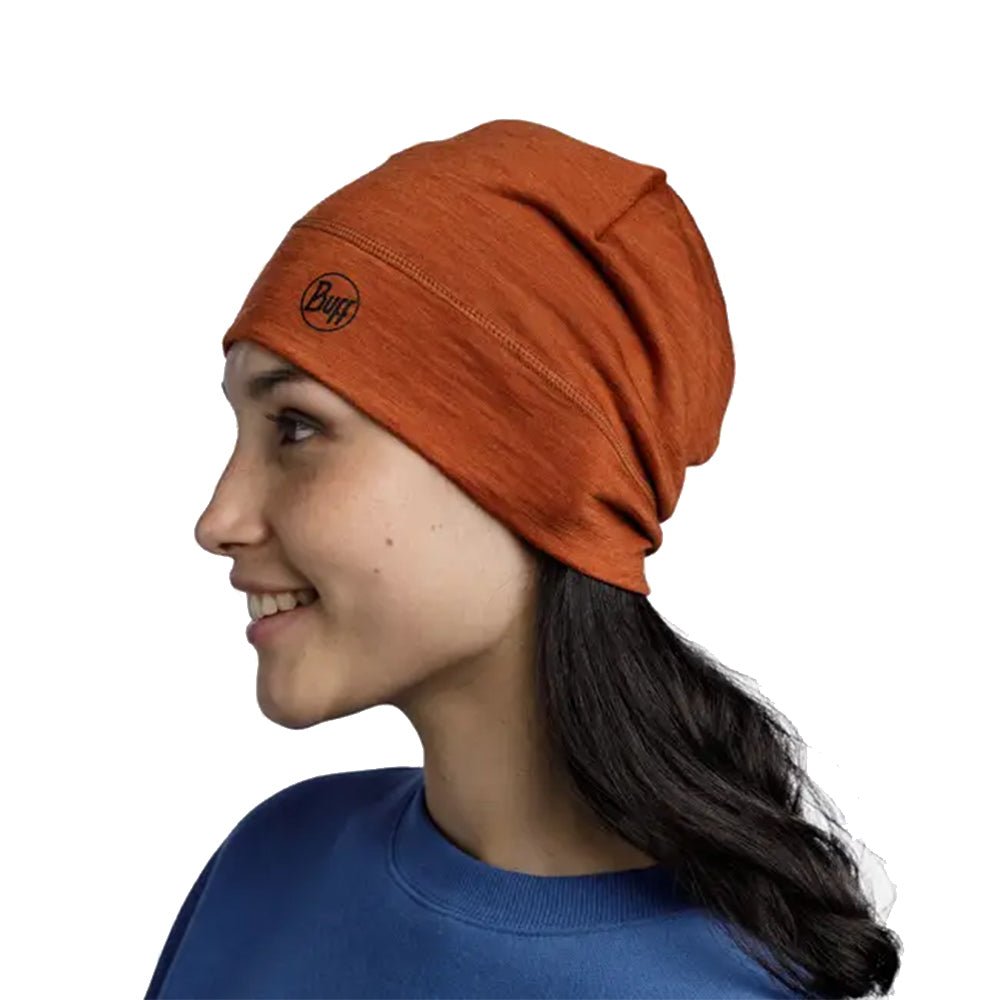 Buff Merino Midweight Adult Beanie - Skiis & Biikes