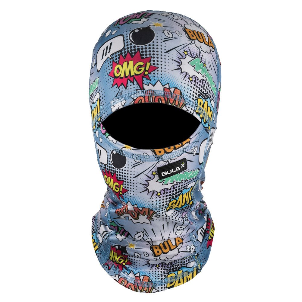 Bula Sharp Printed Junior Balaclava - Skiis & Biikes