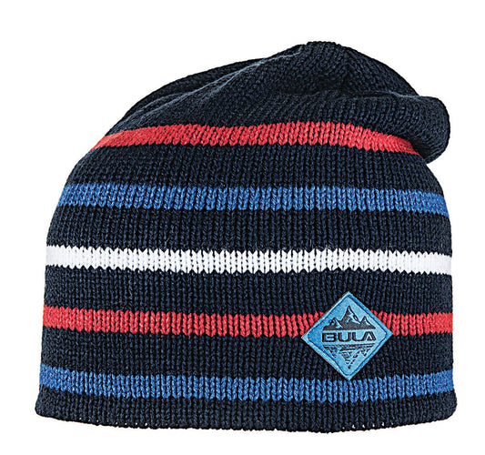 Bula Stripes Kids Beanie - Skiis & Biikes