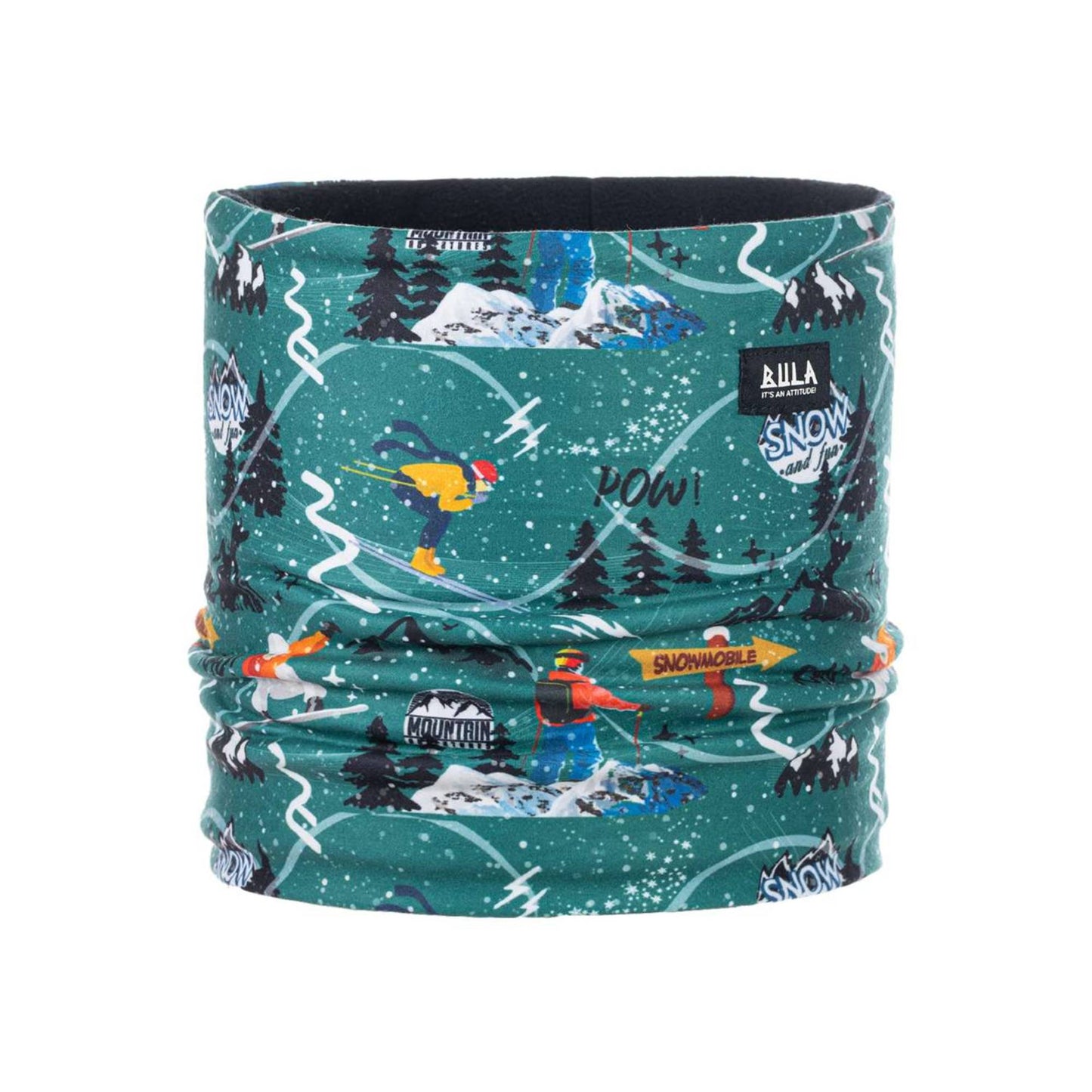Bula Therma Fleece Junior Neck Gaiter - Skiis & Biikes