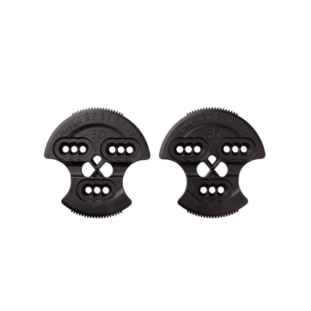 Burton 3D Hinge Disc Set Black - Skiis & Biikes