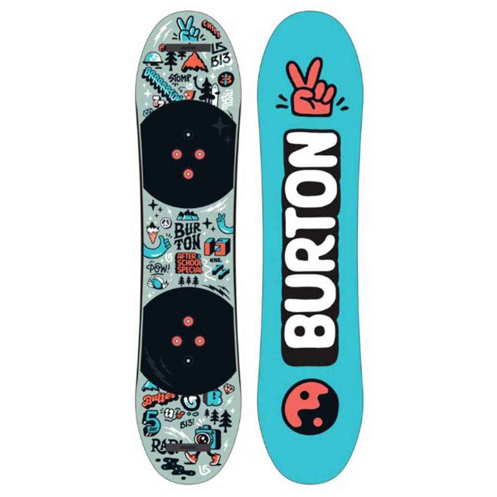 Burton After School Special Kids Snowboard Package 2024 - Skiis & Biikes