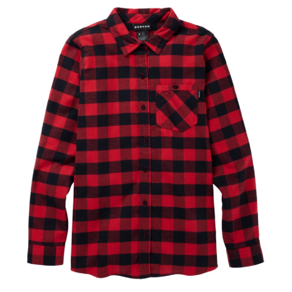 Burton Favorite Womens Long Sleeve Flannel 2023 - Skiis & Biikes