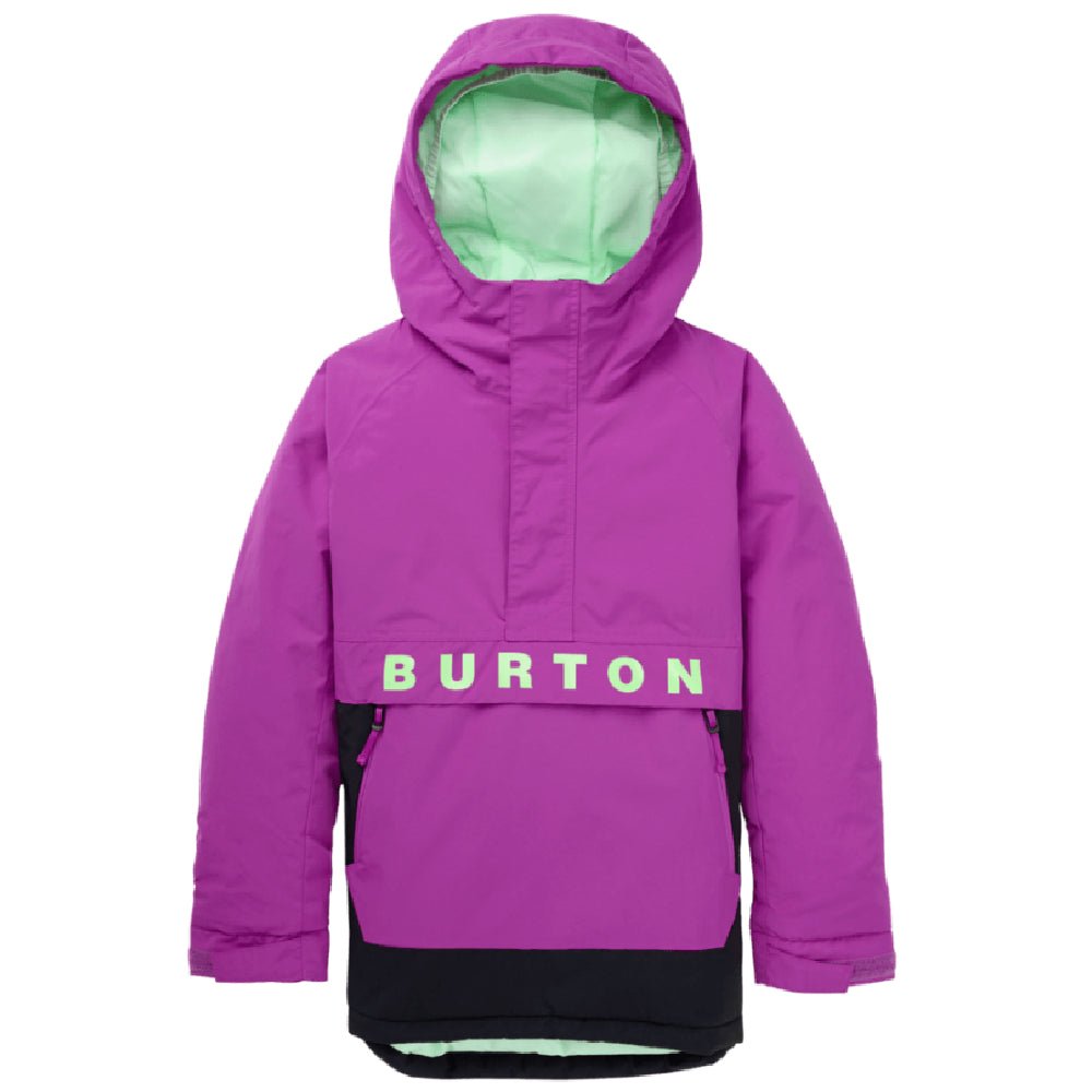 Burton Frostner Kids 2L Anorak Jacket 2023 - Skiis & Biikes