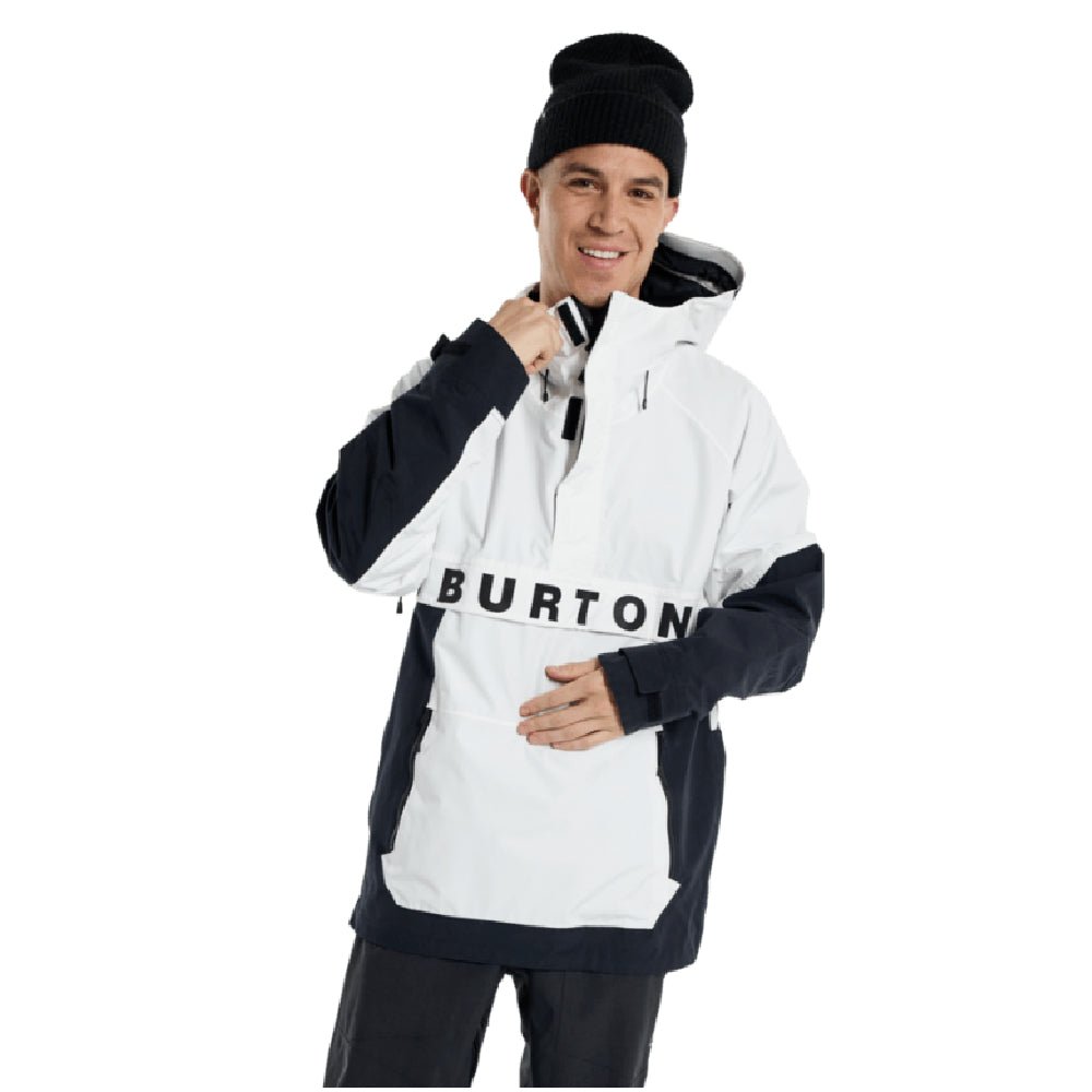 Burton Frostner Mens 2L Anorak Jacket 2023 - Skiis & Biikes