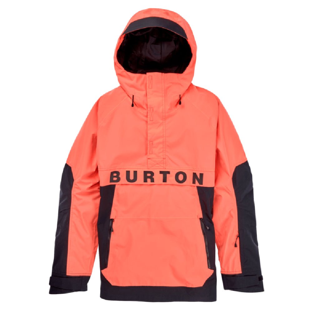 Burton Frostner Mens 2L Anorak Jacket 2023 - Skiis & Biikes