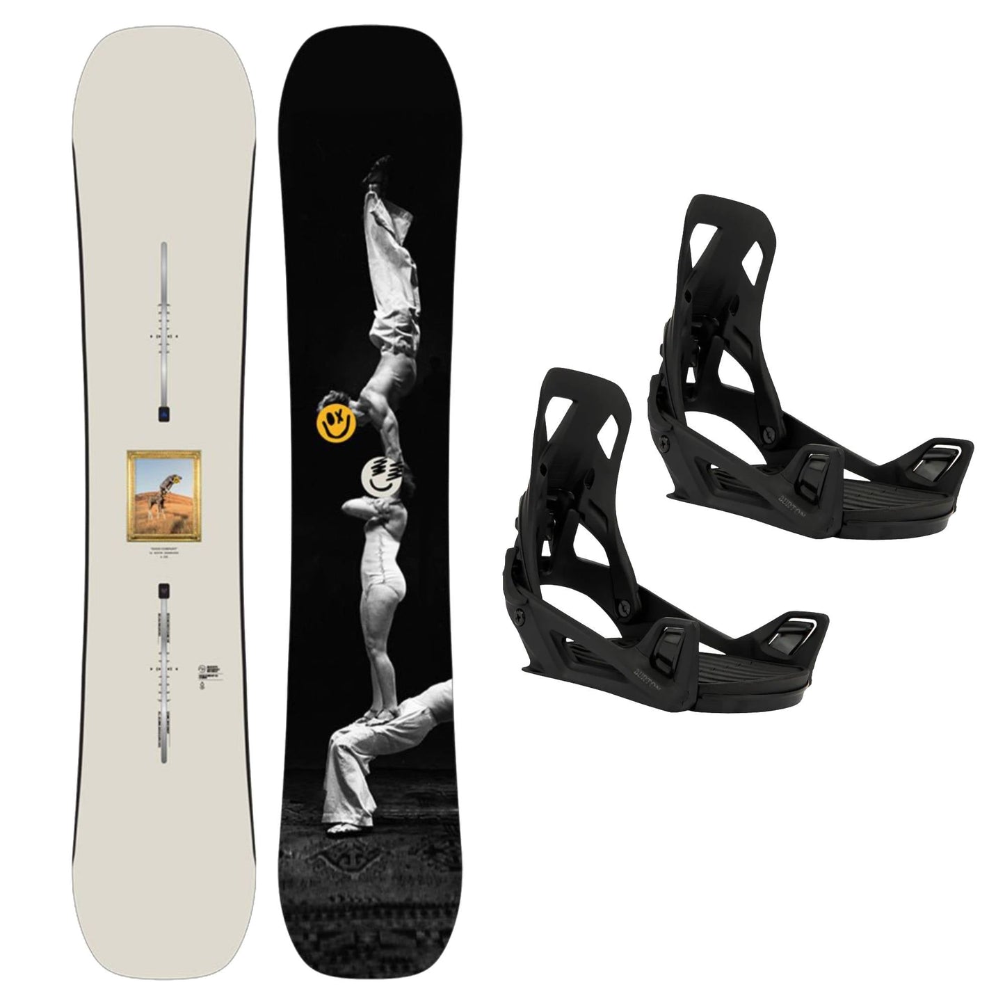 Burton Good Company Snowboard and Step On Bindings 2025 - Skiis & Biikes