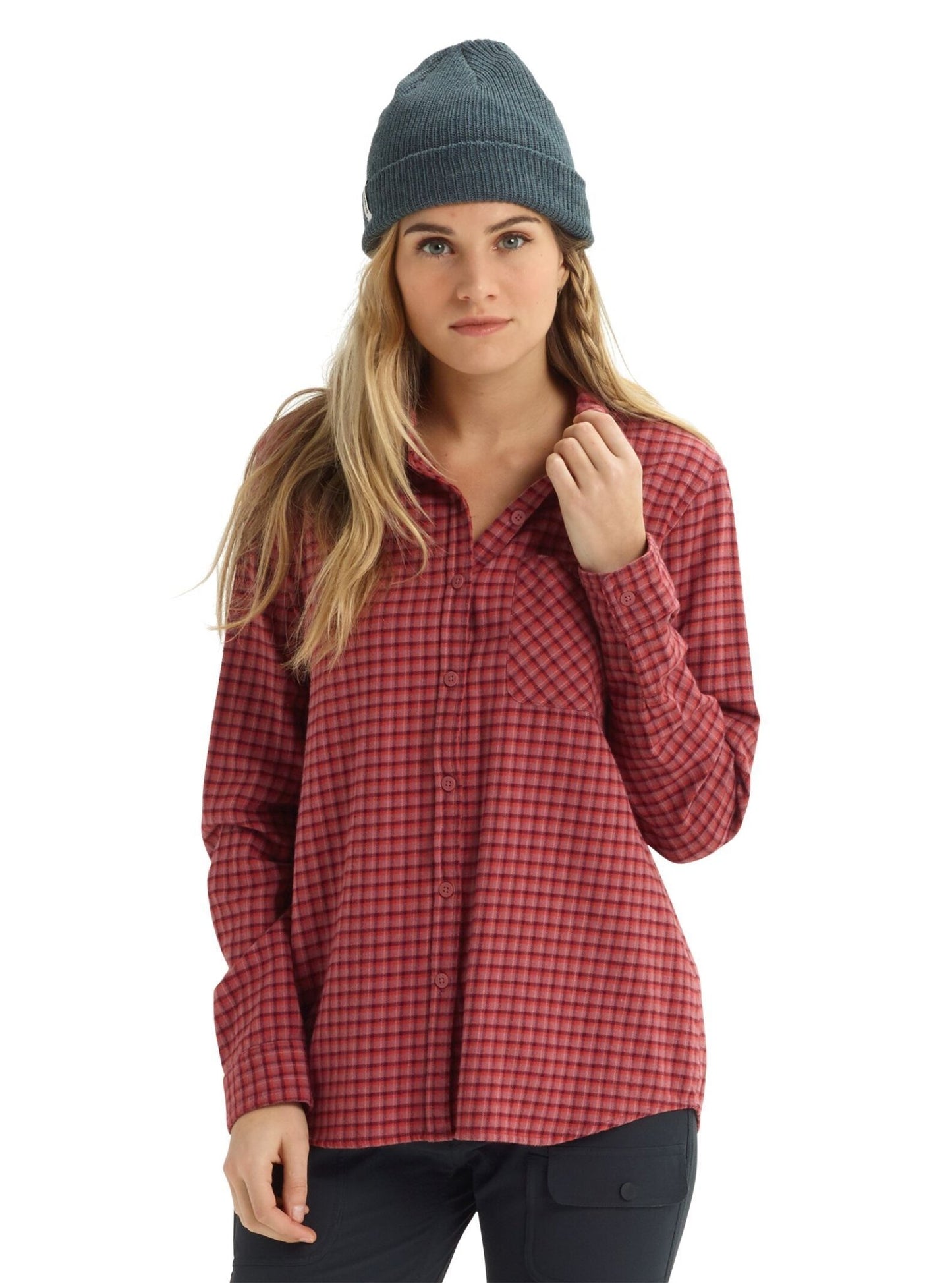 Burton Grace Ladies Flannel Shirt 2020 - Skiis & Biikes