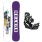 Burton Hideaway Women's Snowboard and Scribe Women's Bindings 2025 - Skiis & Biikes