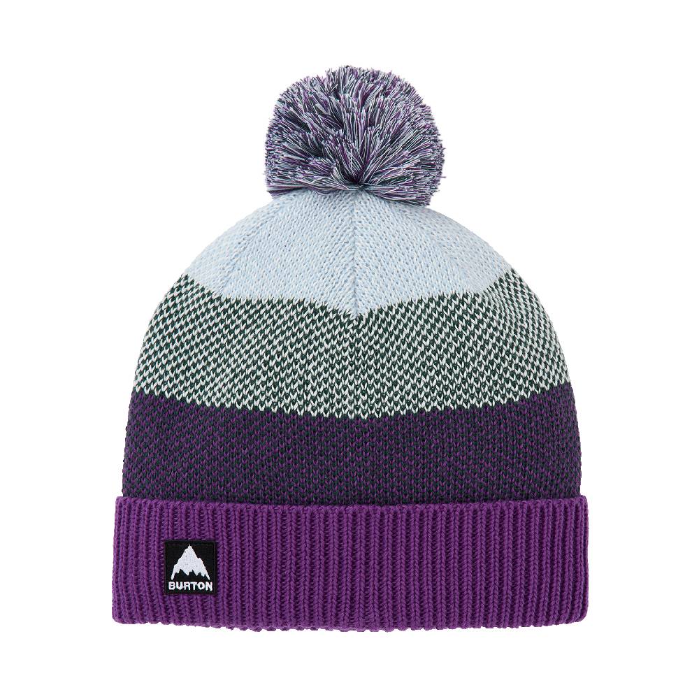 Burton Kids Fleece Lined Pom Beanie - Skiis & Biikes