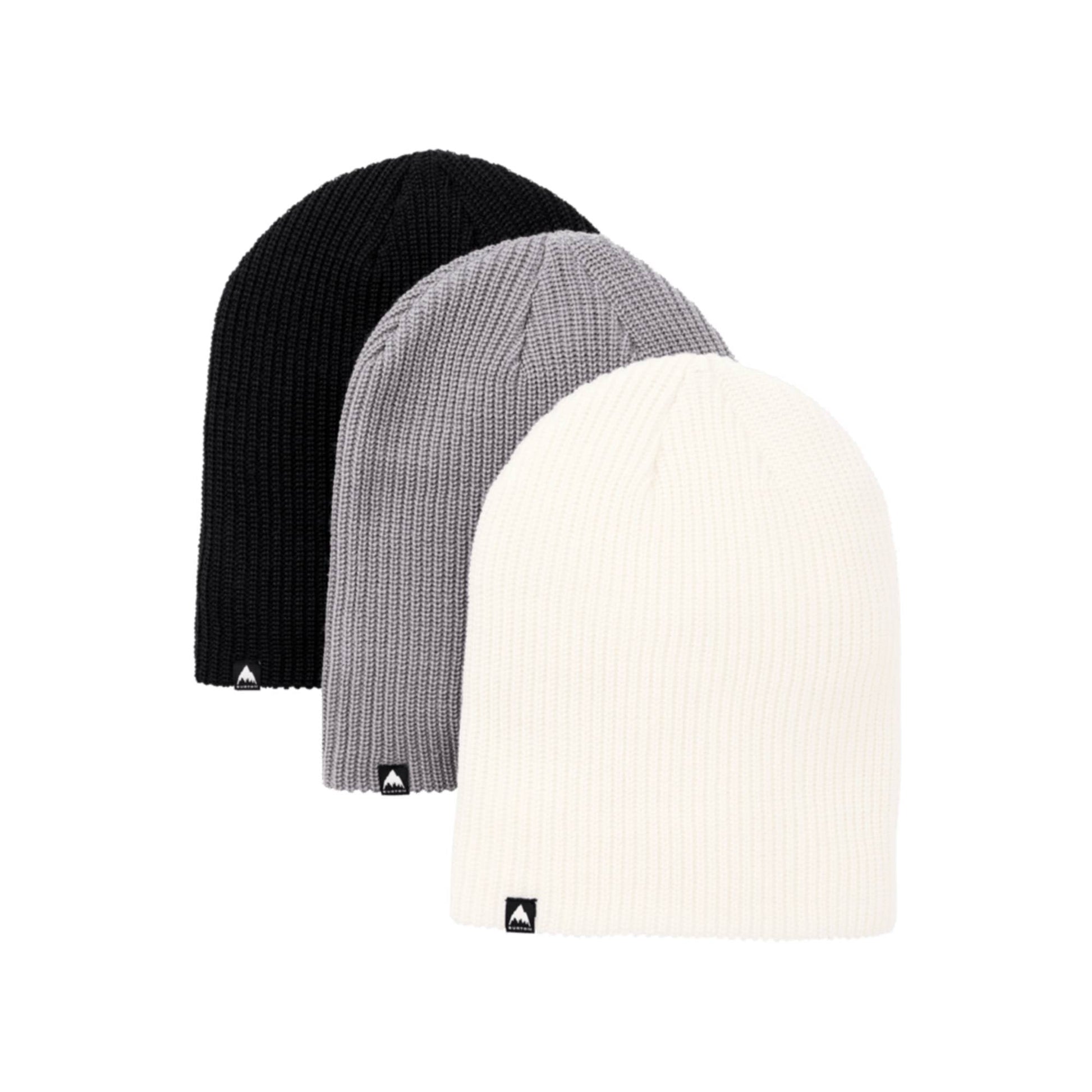 Burton Recycled DND Adult Beanie (3 - Pack) - Skiis & Biikes