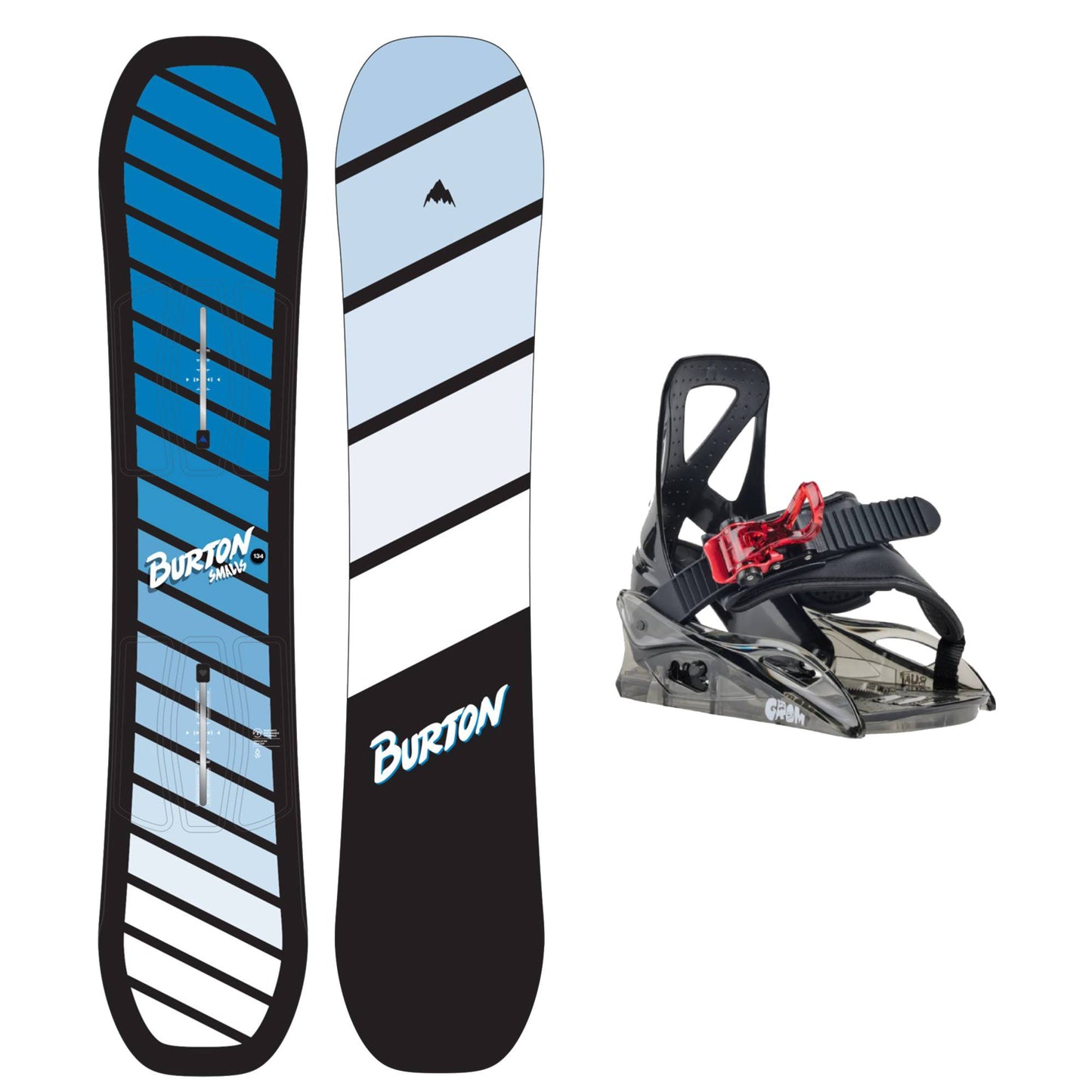 Burton Smalls Junior Snowboard and Grom Snowboard Bindings 2025 - Skiis & Biikes