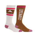 Burton Weekend Womens Midweight Sock (2 - Pk) 2026 - Skiis & Biikes
