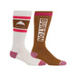 Burton Weekend Womens Midweight Sock (2 - Pk) 2026 - Skiis & Biikes