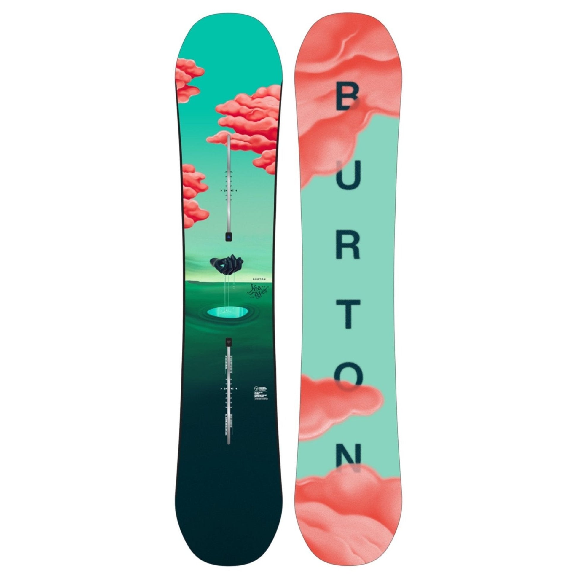 Burton Yeasayer Flying V Womens Snowboard 2025 - Skiis & Biikes