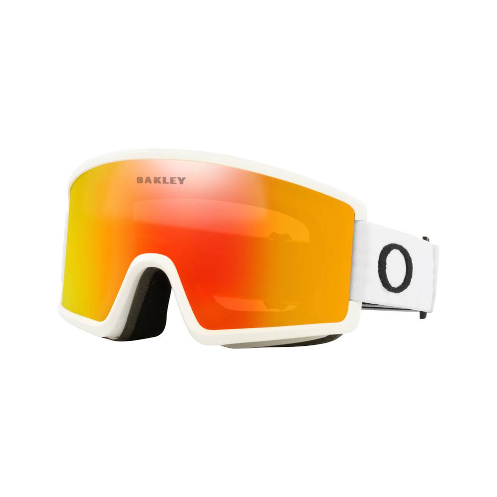 Oakley Target Line L Goggles 2024 Matte White |  Fire Iridium
