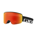 Giro Axis AF Goggles 2024 Black woodmark | Vivid Ember