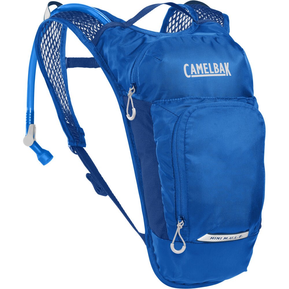 Camelbak Mini M.U.L.E. Hydration Pack 50oz Blue - Skiis & Biikes