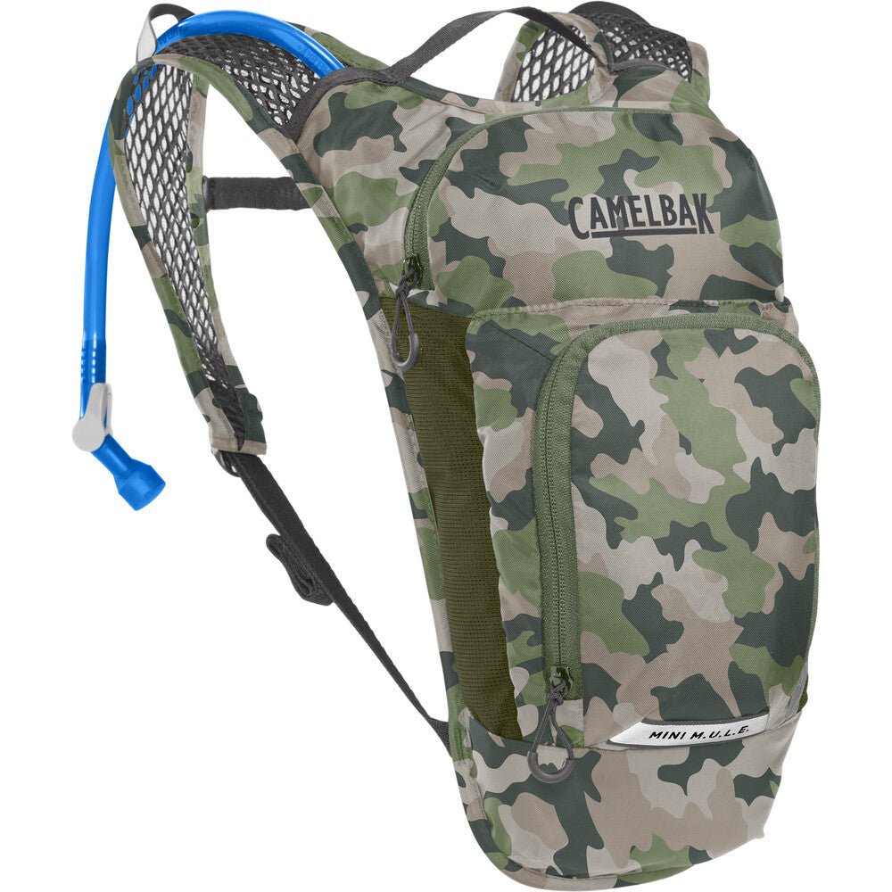 Camelbak Mini M.U.L.E. Hydration Pack 50oz Camo - Skiis & Biikes