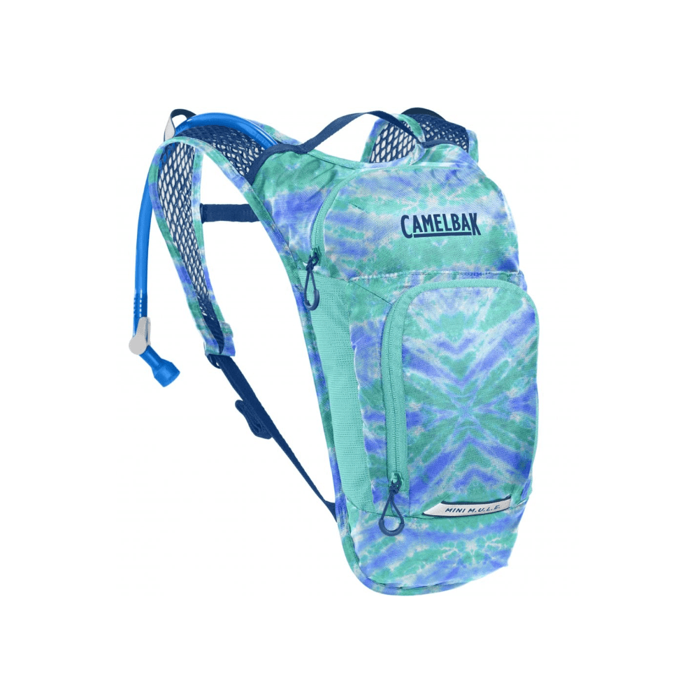 CamelBak Mini M.U.L.E. Hydration Pack Dye Blue 50 oz - Skiis & Biikes