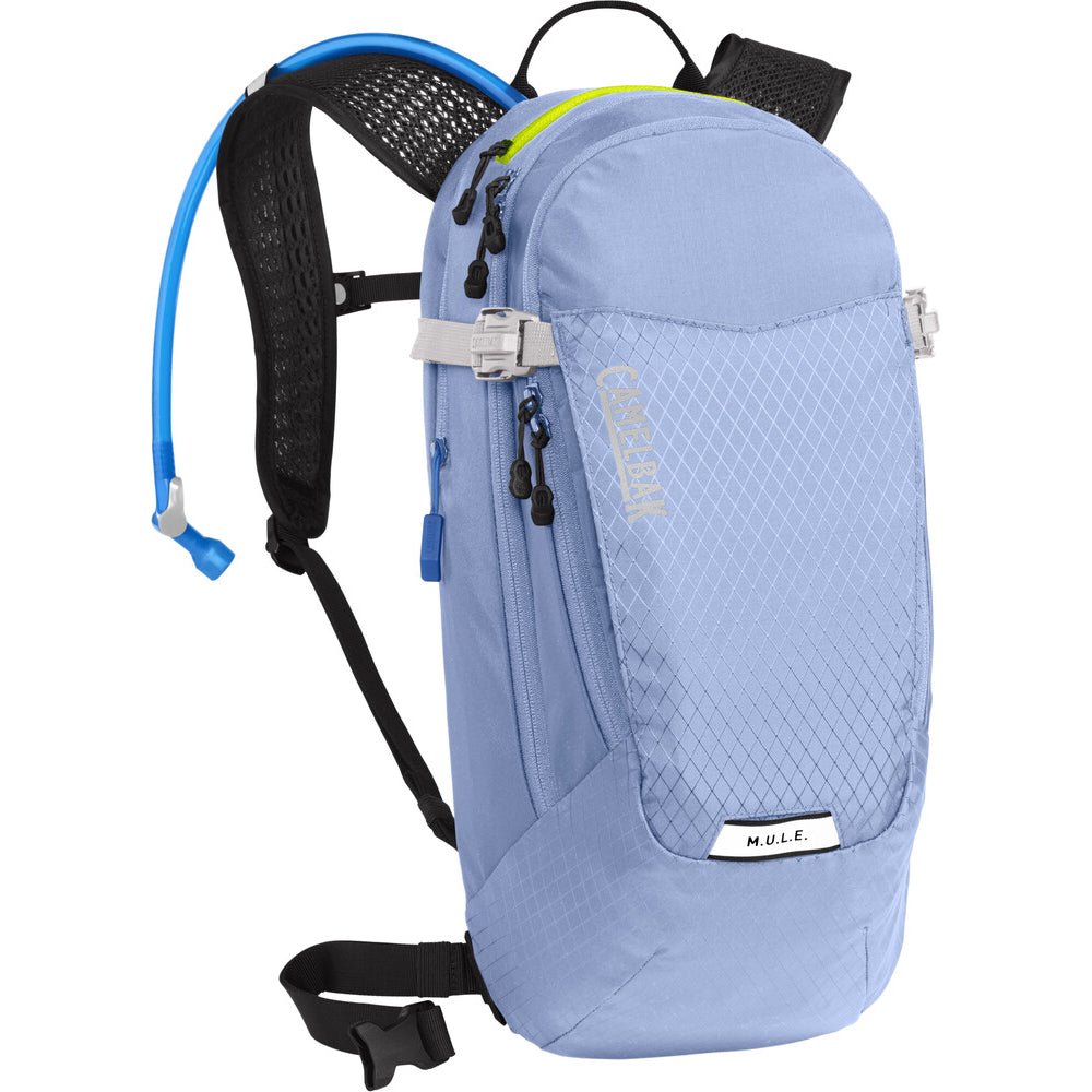 Camelbak M.U.L.E. 12 Womens Hydration Pack 100oz Serenity Blue - Skiis & Biikes