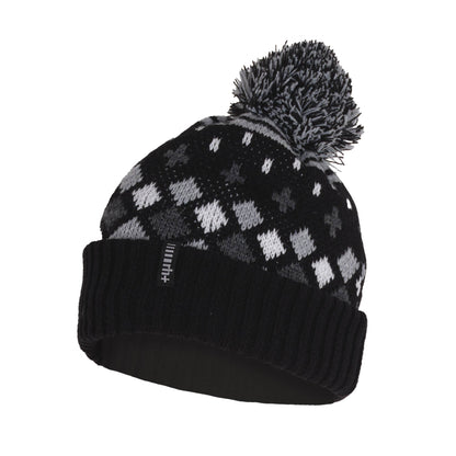 RH+ Jacquard Adult Pom Hat