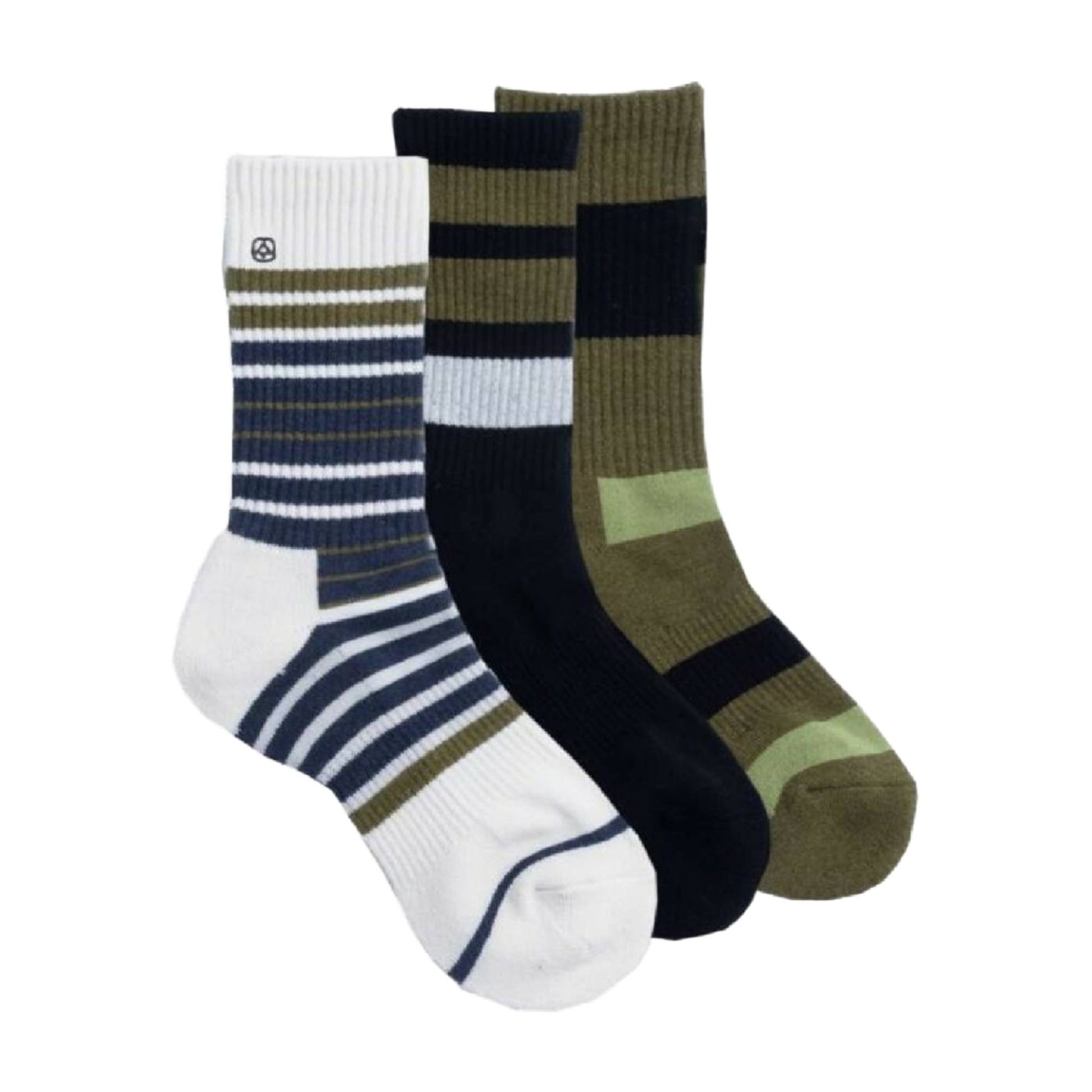 Coal Everyday Adult Crew Sock (3 - pack) - Skiis & Biikes