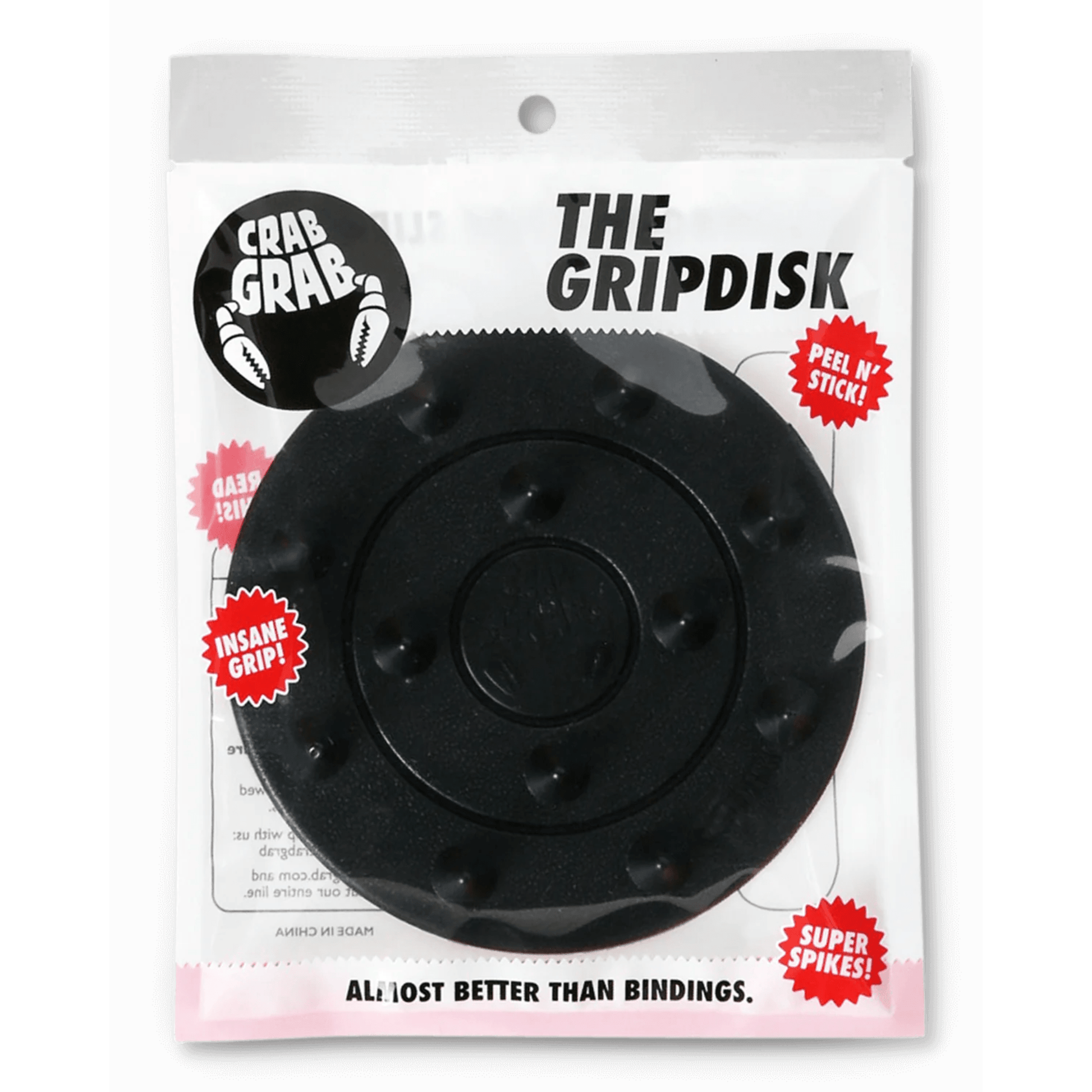 Crab Grab Grip Disk Stomp Pad - Skiis & Biikes