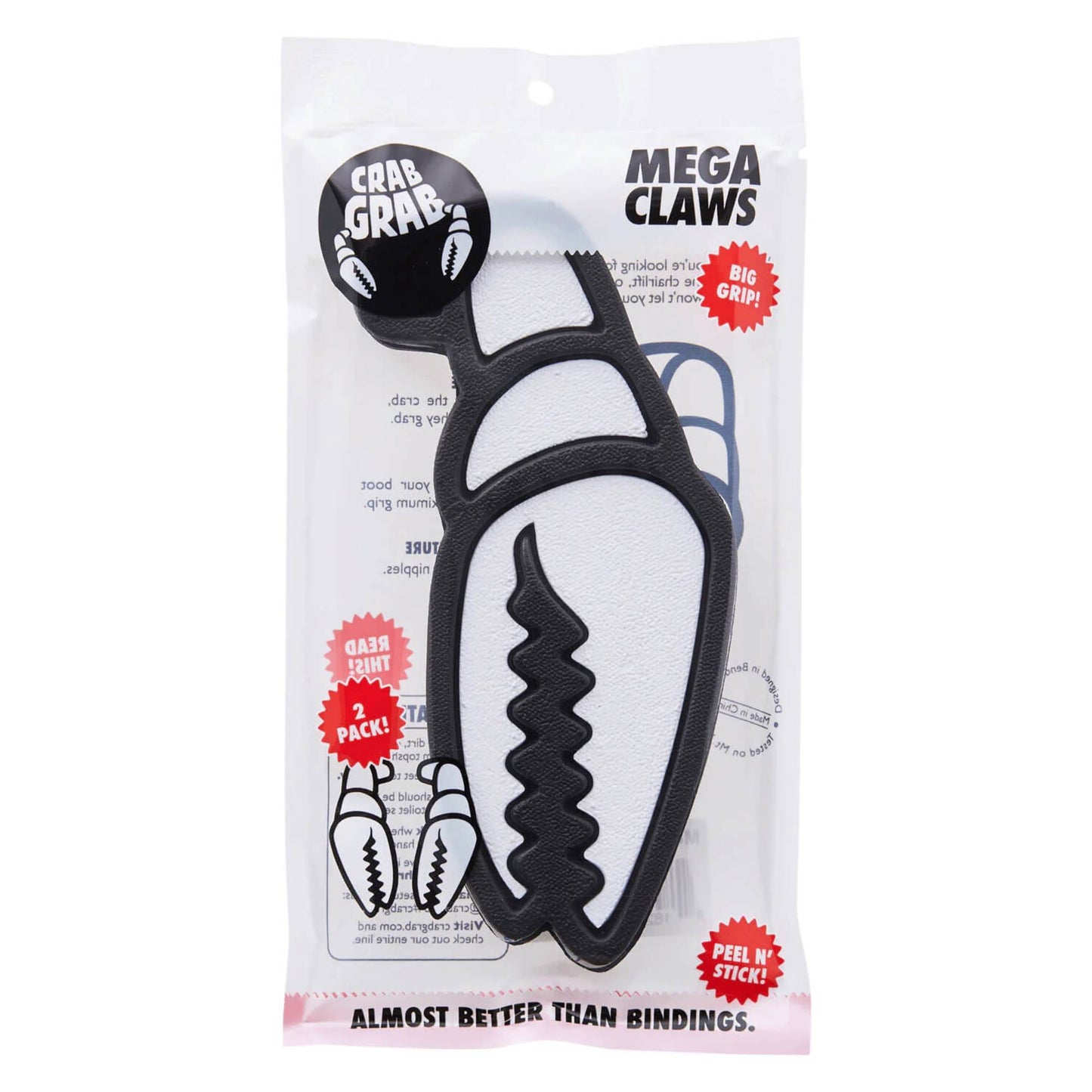 Crab Grab Mega Claw Stomp Pad - Skiis & Biikes