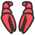 Crab Grab Mega Claws Stomp Pad - Skiis & Biikes