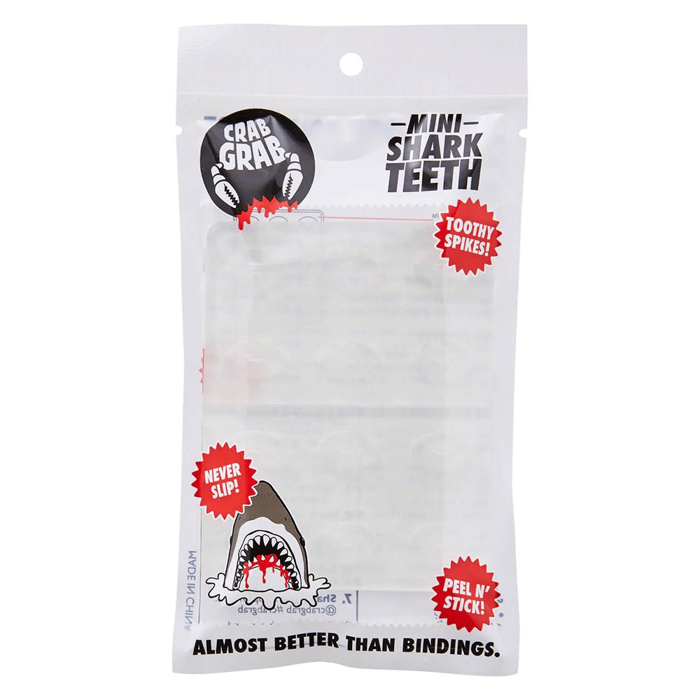 Crab Grab Mini Shark Teeth Stomp Pad - Skiis & Biikes