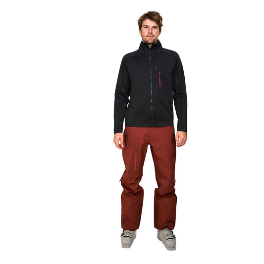 The Mountain Studio Mens Tecno Grid Fleece T-neck 2027