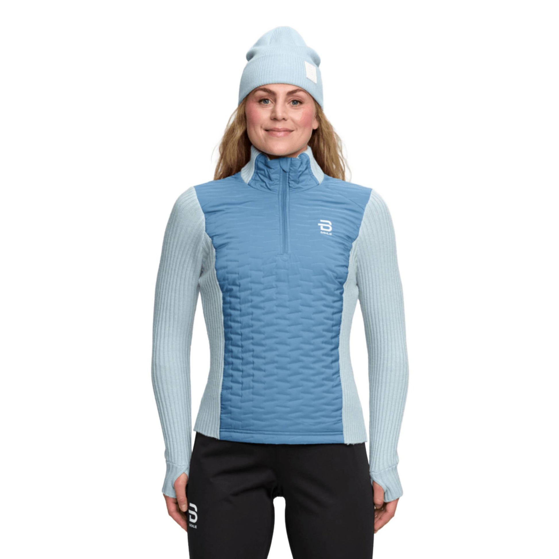 Daehlie Comfy 2.0 Womens Half Zip Midlayer - Skiis & Biikes