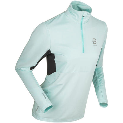 Daehlie Long Sleeve Run Womens Half Zip Top - Skiis & Biikes