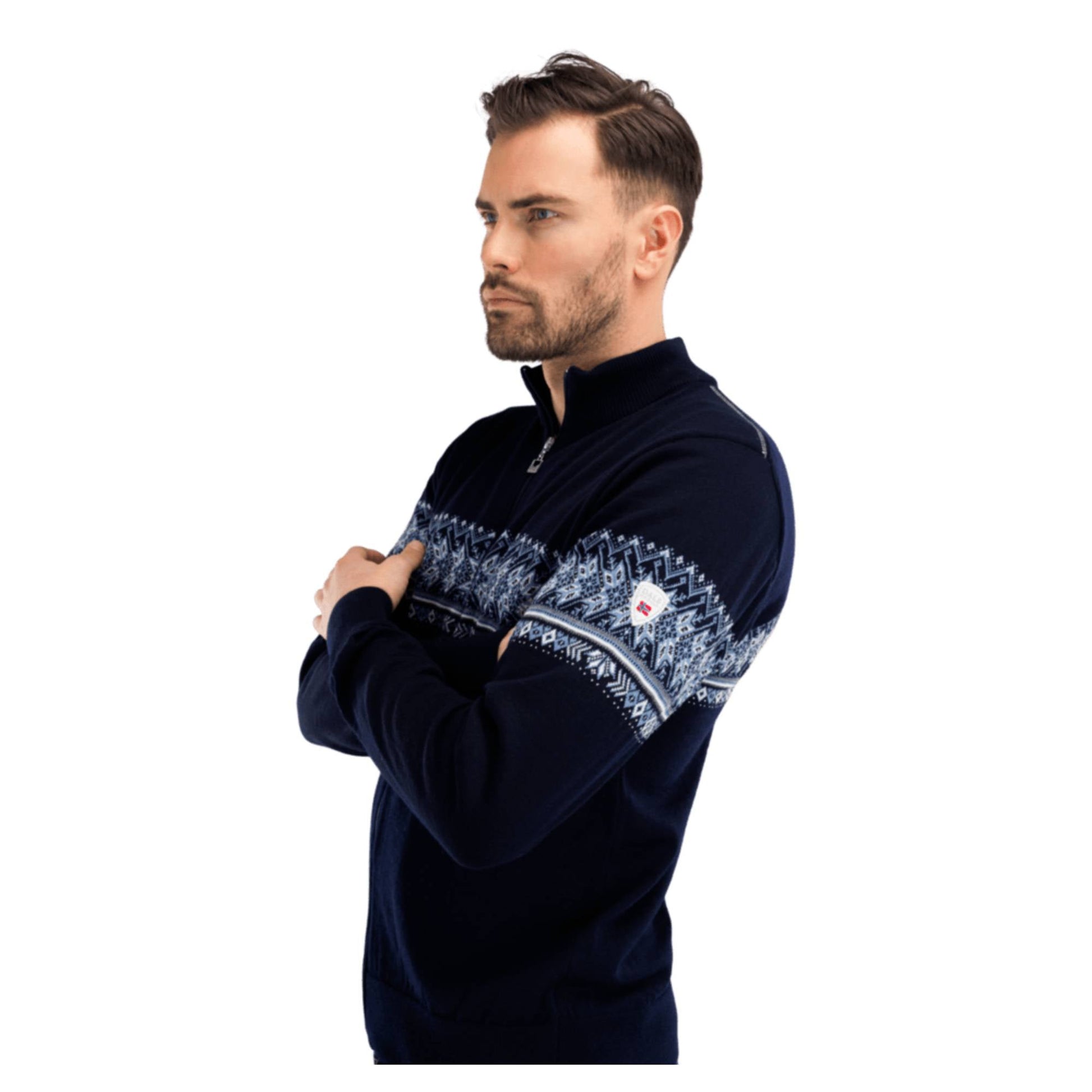 Dale of Norway Hovden Mens FZ Sweater 2026 - Skiis & Biikes