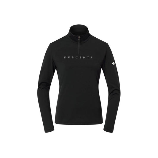 Descente Chest Logo Womens T - Neck 2026 - Skiis & Biikes