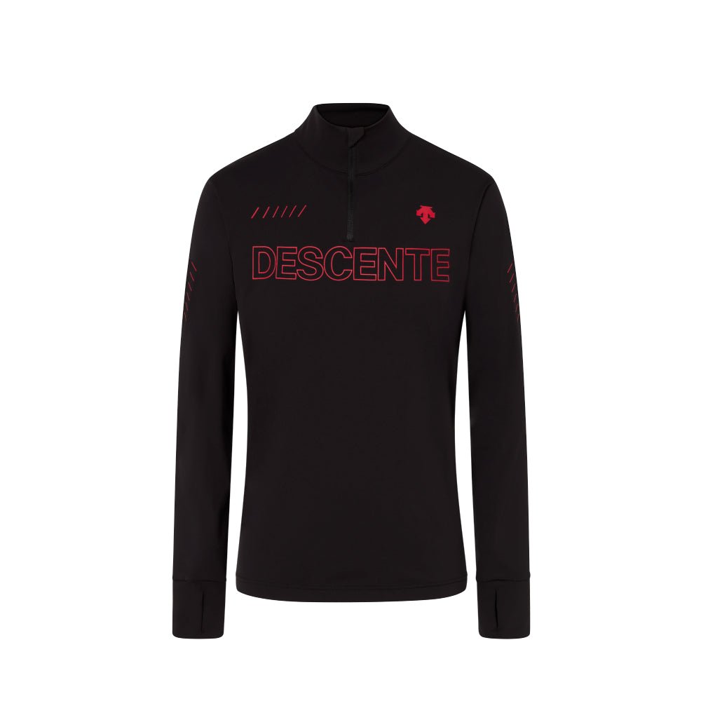 Descente Logo Mens Zip Turtleneck 2023 - Skiis & Biikes