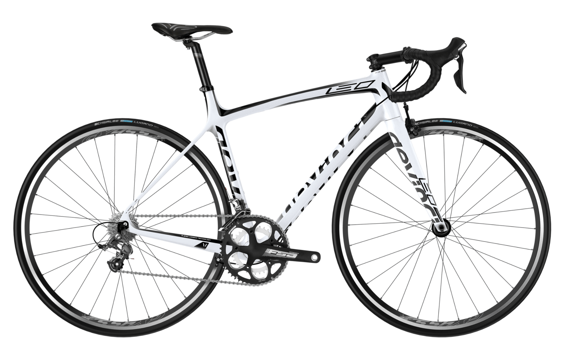 Devinci Leo Tiagra WF Bike White Black M - Skiis & Biikes